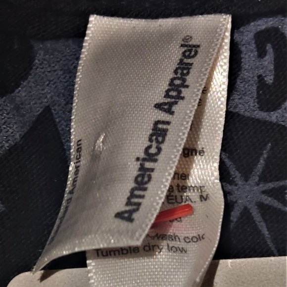 Dead Kennedys Logo Patches punk rock American Apparel T-Shirt M NWT made in USA - Picture 4 of 4